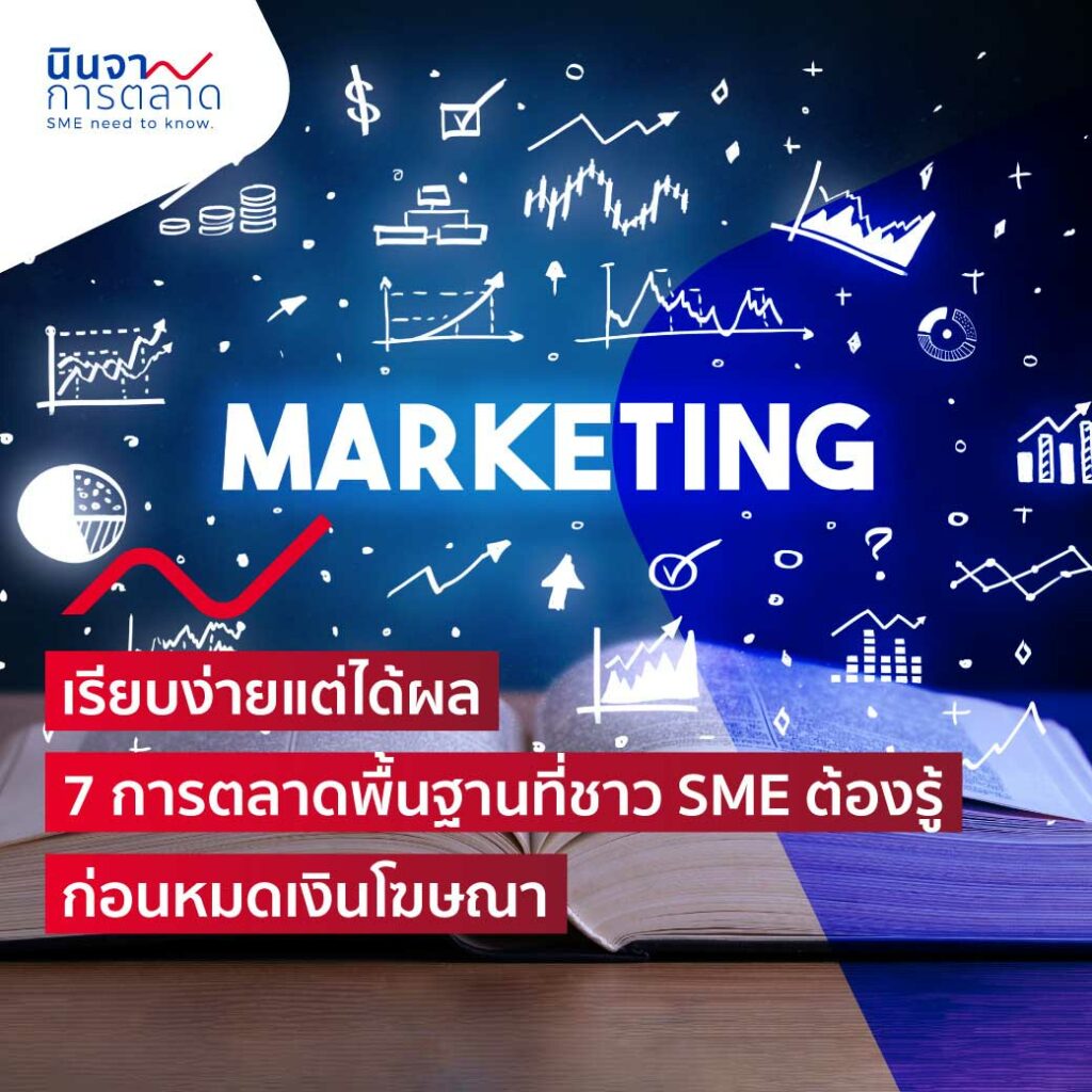 เรียบง่ายแต่ได้ผล 7 การตลาดพื้นฐานที่ชาว SME ต้องรู้ ก่อนหมดเงินโฆษณา