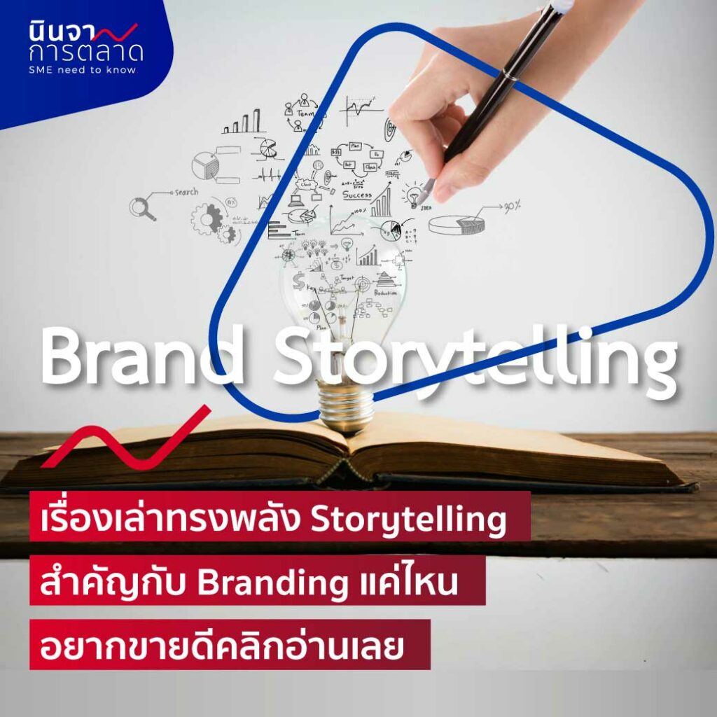 เรื่องเล่าทรงพลัง Storytelling สำคัญกับ Branding แค่ไหน อยากขายดีคลิกอ่านเลย